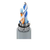 8132-060500 Belden 8132 Series Data Cable, 2 Pairs, 4 Cores, 0.07 mm², Screened, 28 AWG, 152m, Screened Shield