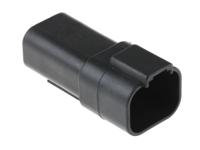 dt044p-ce02 Deutsch, DT Automotive Connector Socket 4 Way, Crimp Termination DT044P-CE02