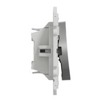 s530233 Schneider Electric Grey Rocker Switch, 2 Way, 1 Gang, Odace
