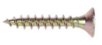 263-1921 RS PRO Pozidriv Countersunk Steel Wood Screw, Yellow Passivated, Zinc Plated, 5mm Thread, 30mm Length