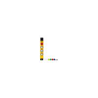 g1000001 Pilz PIT gb Series Stop Illuminated Emergency Stop Push Button, Surface Mount, 1NO + 2NC, IP65