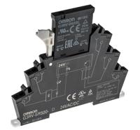 g3rv-sr500-d-24vacdc Omron G3RV-SR Series Solid State Interface Relay, 24 V ac/dc Control, 3 A Load, DIN Rail Mount
