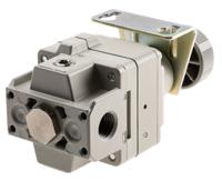 ir2020-02b SMC Rc 1/4 Pneumatic Regulator - 0.005MPa to 0.8MPa, 1/4in, 1MPa max. input