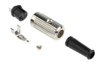 491-217 RS PRO 5 Pole Din Socket, 1A, 100 V ac, Push Lock, Female, Cable Mount