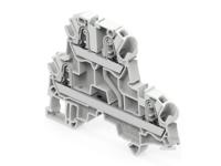 1snk706211r0000 Entrelec 1SNK706211R0000 1SNK Series Grey, 4mm², 2-Level, Push In Termination