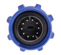 pxa91110p Bulgin Circular Connector, 10 Contacts, Cable, Standard Connector, Plug, Male, IP68, Buccaneer 900 Series