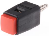 sdk-502-rt Schutzinger Red Terminal Post, 30 V ac, 60V dc, 16A