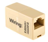 186-3054 RS PRO RJ45 Coupler, Cat3, UTP