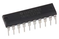 sn74ls373n Texas Instruments SN74LS373N 8bit-Bit Latch, Transparent D Type, 3 State, 20-Pin PDIP