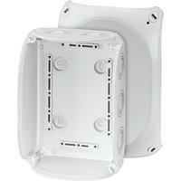 kf-1000-g HENSEL KF Series Grey Polycarbonate Junction Box, IP66, IP67, IP69, 77 x 180 x 130mm