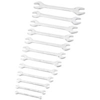 fmmt82902-0 Stanley FMMT82 Series 12-Piece Open Ended Spanner Set, 6x7 mm, 8x9 mm, 10x11 mm, 12x13 mm, 14x15 mm, 16x17 mm, 18x19