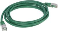 411-211 RS PRO, 2m Cat6, Green RJ45 to Male RJ45 Male, S/FTP Shielded, Terminated PVC Sheath