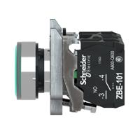 xb4bw33m5 Schneider Electric Harmony XB4 Series Illuminated Push Button, Panel Mount, 22mm Cutout, SPDT, IP66, IP67, IP69(IP69K)