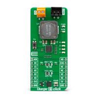 mikroe-5960 MikroElektronika Add-On Board Evaluation Board for MP2639B for mikroBUS Socket