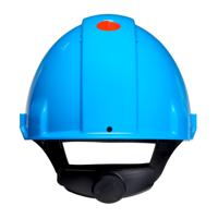 7000039719 3M G3000 Blue Hard Hat, AdjustableVentilated