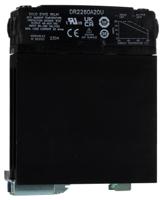 dr2260a20u Sensata Crydom DR22 Series Solid State Relay, 20 A Load, DIN Rail Mount, 600 V rms Load, 280V ac/dc Control