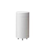 lr7-02wjnw Patlite LR7 Series White Mounting Base, 24 V dc, LED Bulb, DC
