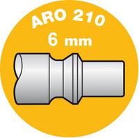 asi-061810cp PREVOST Composite Body Safety Quick Connect Coupling, 10mm Hose Barb