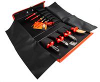 3045v-1 Bahco 10 Piece Electrician Tool Kit with Roll, Yes