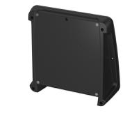 35122075hmt1 Bopla BoPad Series Black ABS Desktop Enclosure, Sloped Front, 226 x 220 x 83.70mm