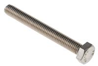 190-232 RS PRO Stainless Steel, Hex Bolt, M6 x 50mm