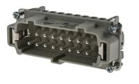 10194000 EPIC Connector Insert, 16 Way, 16A, Male, H-BE, Cable Mount, 600 V