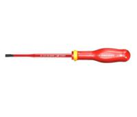 at65x150tve Facom Slotted Insulated Screwdriver, 6.5 mm Tip, 150 mm Blade, VDE/1000V, 270 mm Overall