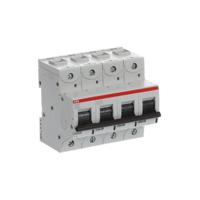 2ccf019642r0001-s804pv-sd125 ABB S800PV MCB, 4P, 125A, 1500V DC, 5 kA Breaking Capacity
