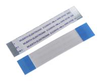 687620050002 Wurth Elektronik 6876 Series FFC Ribbon Cable, 20-Way, 0.5mm Pitch, 50mm Length
