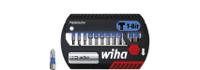 41825 Wiha Bit Set 13 Pieces, Pozidriv, Slotted