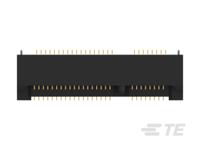 1759547-1 TE Connectivity Mini PCI Express Series Female Edge Connector, 52-Contacts, 0.8mm Pitch, 52-Row
