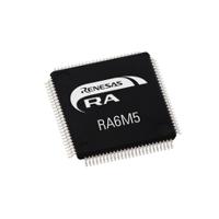 r7fa6m5bh3cfpaa0 Renesas Electronics R7FA6M5BH3CFP#AA0, 32 bit ARM Cortex M33, RA6M5 Microcontroller, 200 MHz, 512kB FLASH, 100-Pin QFP
