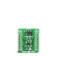 mikroe-3994 MikroElektronika Thermo 17 Click Temperature & Humidity Sensor Temperature Sensor Board for TMP451-Q1
