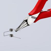 35-11-115 Knipex 35 11 Electronics Pliers, Flat Nose Pliers, 115 mm Overall, Flat, Straight Tip, 22,5mm Jaw
