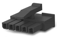 1445022-5 TE Connectivity, Micro MATE-N-LOK Female Connector Housing, 3mm Pitch, 5 Way, 1 Row