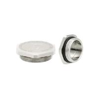 52103133 Lapp Blanking Plug, M25, Nickel Plated Brass, 31.9mm Diameter, Threaded