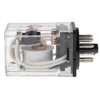 348-813 RS PRO Plug In Power Relay, 230V ac Coil, 10A Switching Current, 3PDT