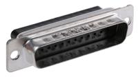 865625pltxlf Amphenol Communications Solutions 8656 25 Way Cable Mount D-sub Connector Plug, 2.76mm Pitch
