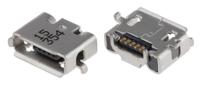 47590-0001 Molex Right Angle, SMT, Socket- Single Port Type Micro AB 2.0 USB Connector