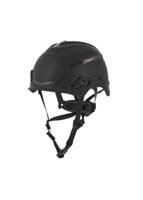 10194790 MSA Safety V-Gard H1 Black Safety Helmet with Chin Strap, AdjustableVentilated
