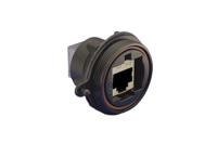 px0893 Bulgin PX0893 Series Female RJ45 Connector, Panel Mount, Cat6a Straight 1 Port