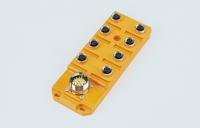 11133-asbsv-4-5 Lumberg Automation ASB Series Sensor Box, M12, 19 way, 4 port