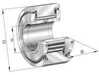 natr8-x-pp-a Yoke Type Track Roller Track Roller NATR8-X-PP-A, 8mm ID, 24mm OD