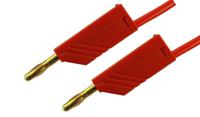 934066701 Hirschmann Test & Measurement, 32A, 30 V ac, 60V dc, Red, 2m Lead Length