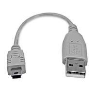 usb2habm6in StarTech.com USB 2.0, Male USB A to Male Micro USB B, 480Mbps, 150mm