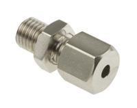 178-0968 RS PRO M8 Compression Fitting for Use with Thermocouple or PRT Probe, 3.175mm Probe