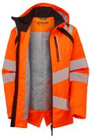 lfe919-2xl PULSAR LFE919 Orange Men Hi Vis Parka, XXL