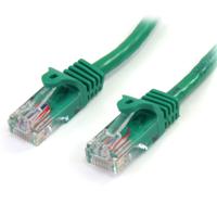 45pat3mgn StarTech.com, 3m Cat5e, Green RJ45 to Male RJ45 Male, U/UTP Unshielded, Terminated PVC Sheath
