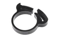 291-694 RS PRO Nylon  Snap Grip Hose Clamp, 7.3mm Band Width, 22.2 → 25.8mm ID