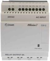 88974024 Crouzet Millenium 3 Series Logic Module, 24 V ac Supply, Relay Output, 8-Input, Digital Input